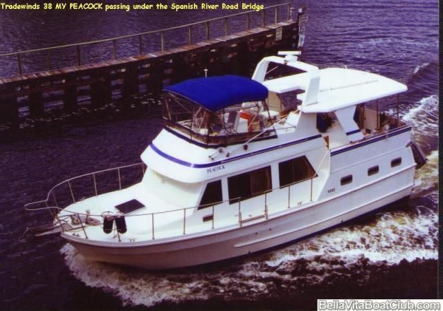 Captain Richy's boat, M/V PEACOCK