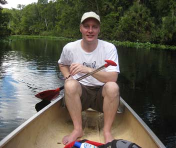 Canoeing near Orlando